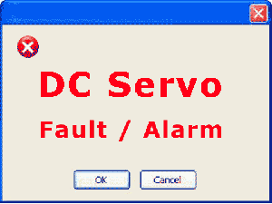 DC servo faults