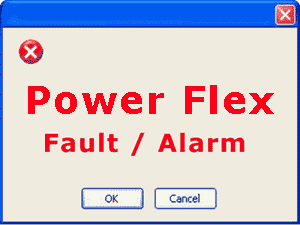 Power Flex faults alarms